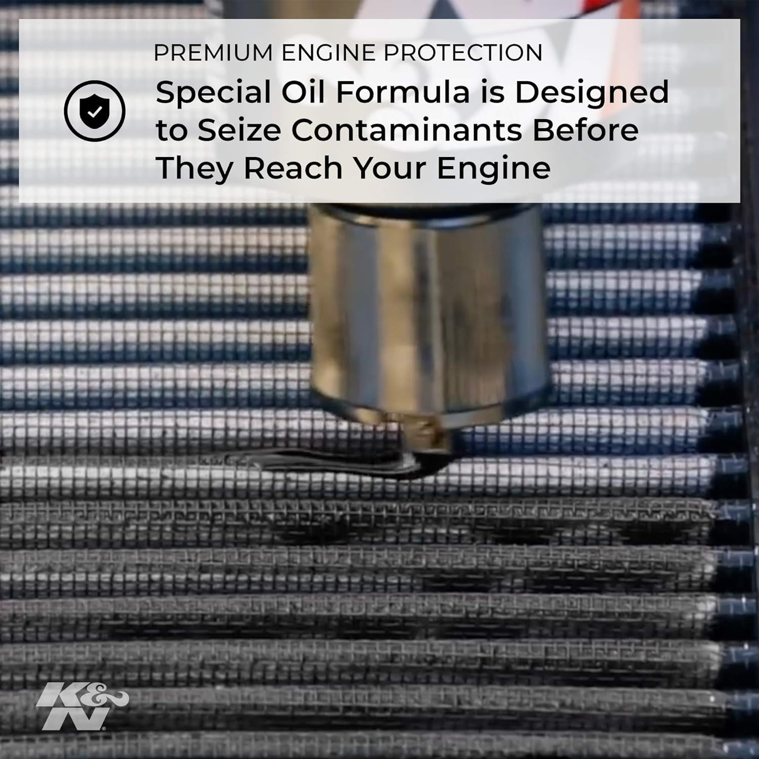 K&N Air Filter Cleaning Kit: Squeeze Bottle Filter Cleaner and Black Oil Kit; Restores Engine Air Filter Performance; Service Kit-99-5050BK - Image 5
