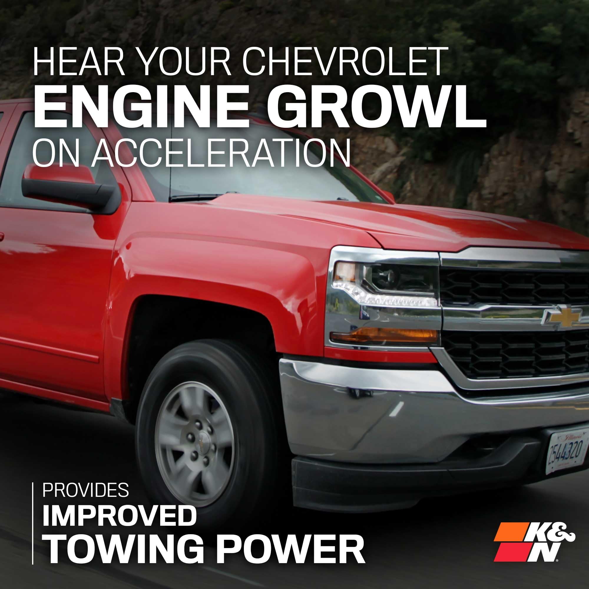 K&N Cold Air Intake System: High-Flow Air Filter, Increase Performance & Towing: Compatible with 1996-2000 (C2500 & SELECT MODELS), 57-3013-2 - Image 7