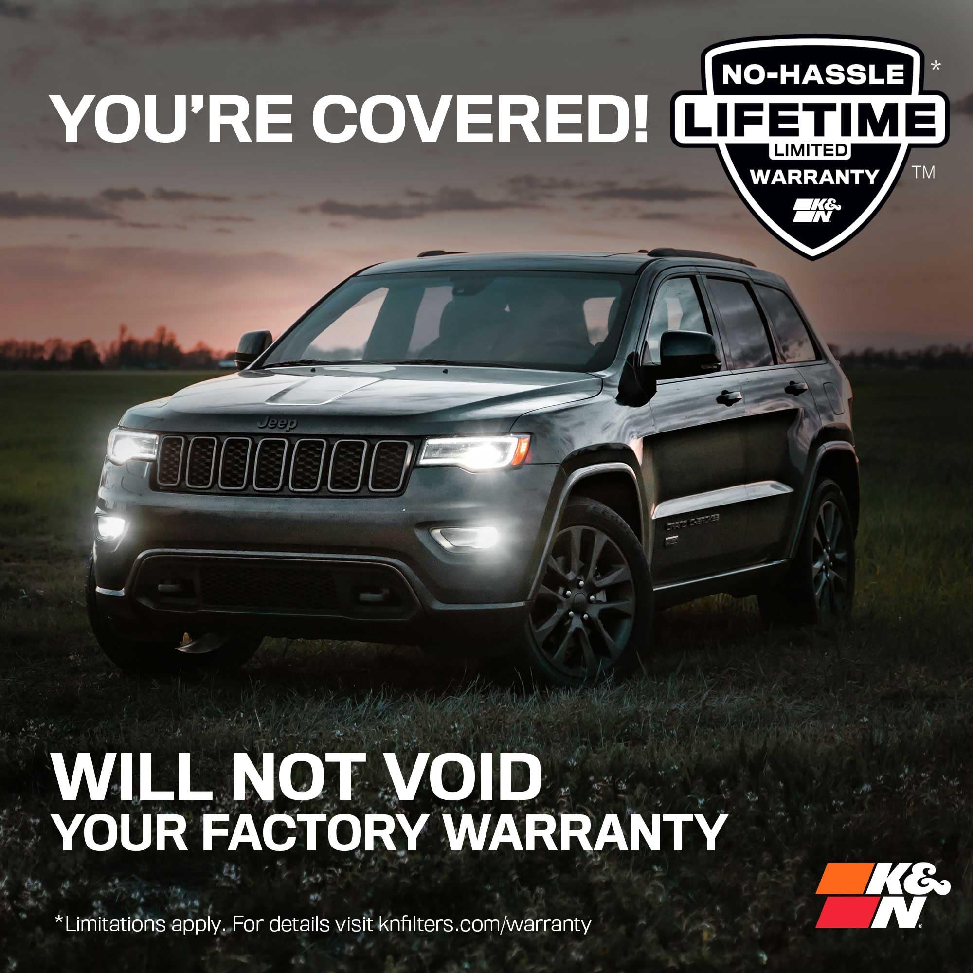 K&N Cold Air Intake System: High-Flow Air Filter, Increase Performance & Towing: Compatible with 2011-2025 Dodge/Jeep Durango, Grand Cherokee, 63-1563 - Image 9