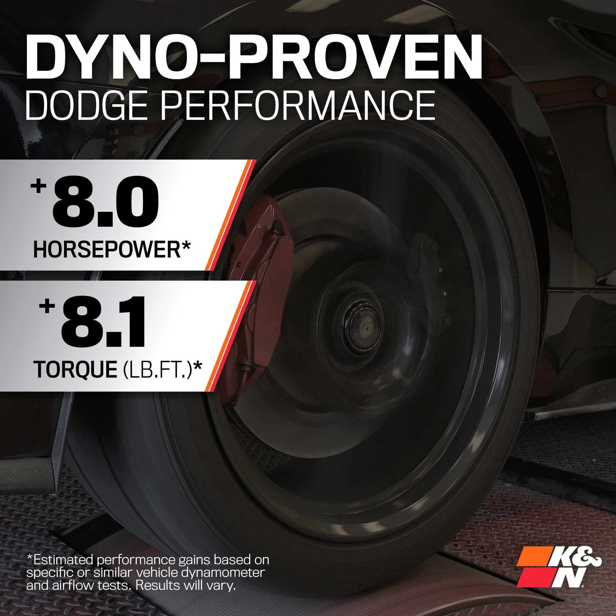 K&N Cold Air Intake System: High-Flow Air Filter, Increase Performance & Acceleration: Compatible with 2011-2023 CHRYSLER/DODGE, 300, 300C, Challenger, Charger, 63-1564 - Image 3