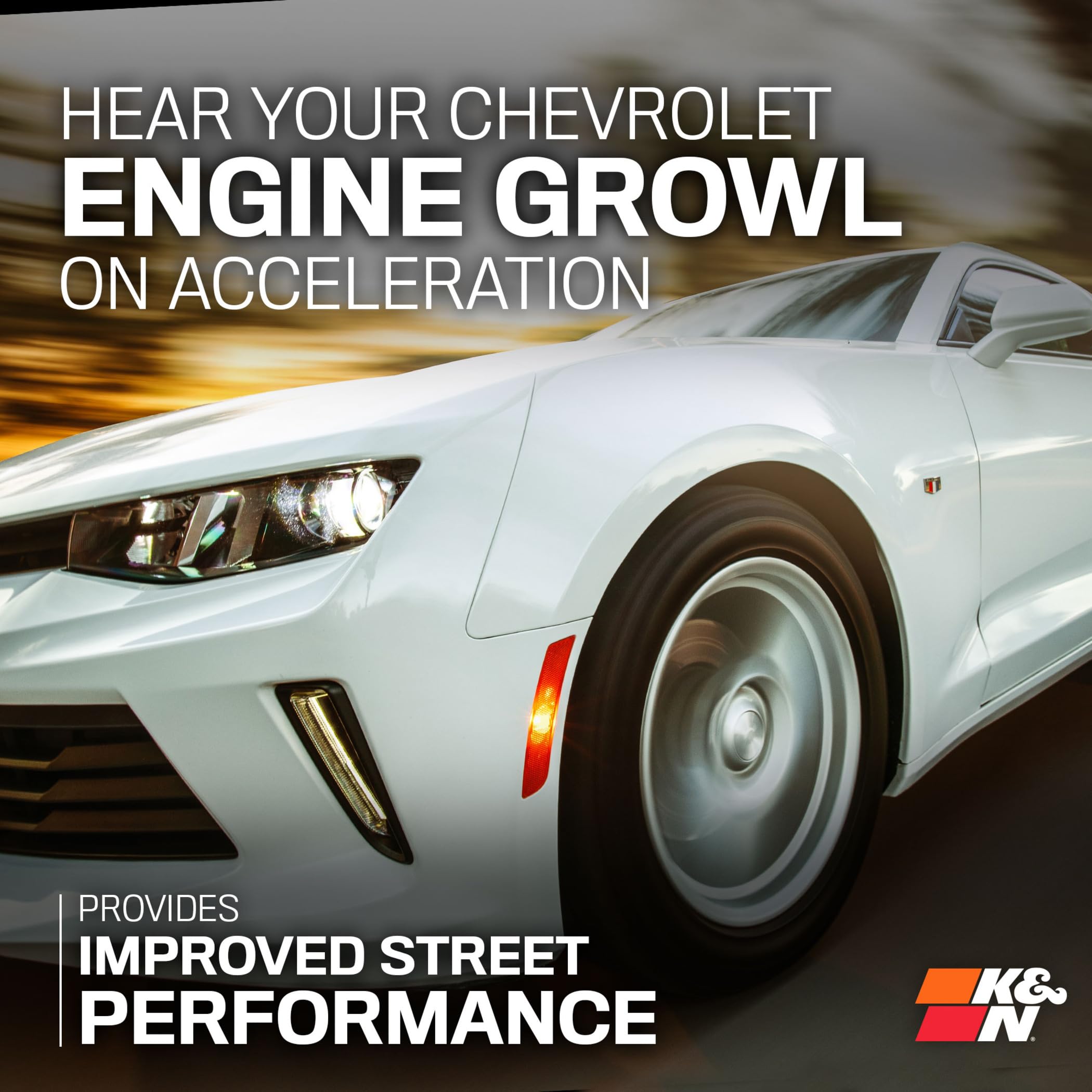 K&N Cold Air Intake System: High-Flow Air Filter, Increase Performance & Acceleration: Compatible with 2012-2015 Chervolet: Camaro, 69-4523TP - Image 8