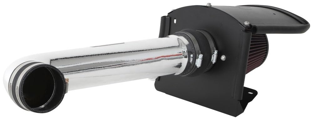 K&N Cold Air Intake System: High-Flow Air Filter, Increase Performance & Towing: Compatible with 2012-2018 JEEP: Wrangler, Wrangler JK, 77-1566KP - Image 4