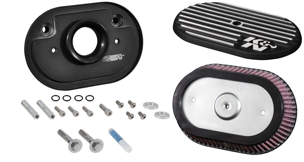 K&N Cold Air Intake System: High-Flow Air Filter, Increase Performance & Acceleration: Compatible with 2008-2017 Harley Davidson: (See Product Description for Select Models), RK-3952 - Image 7