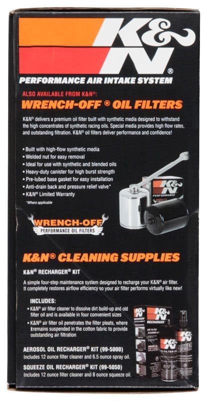 K&N Cold Air Intake System: High-Flow Air Filter, Increase Performance & Acceleration: Compatible with 2008-2017 Harley Davidson: (See Product Description for Select Models), RK-3952 - Image 9