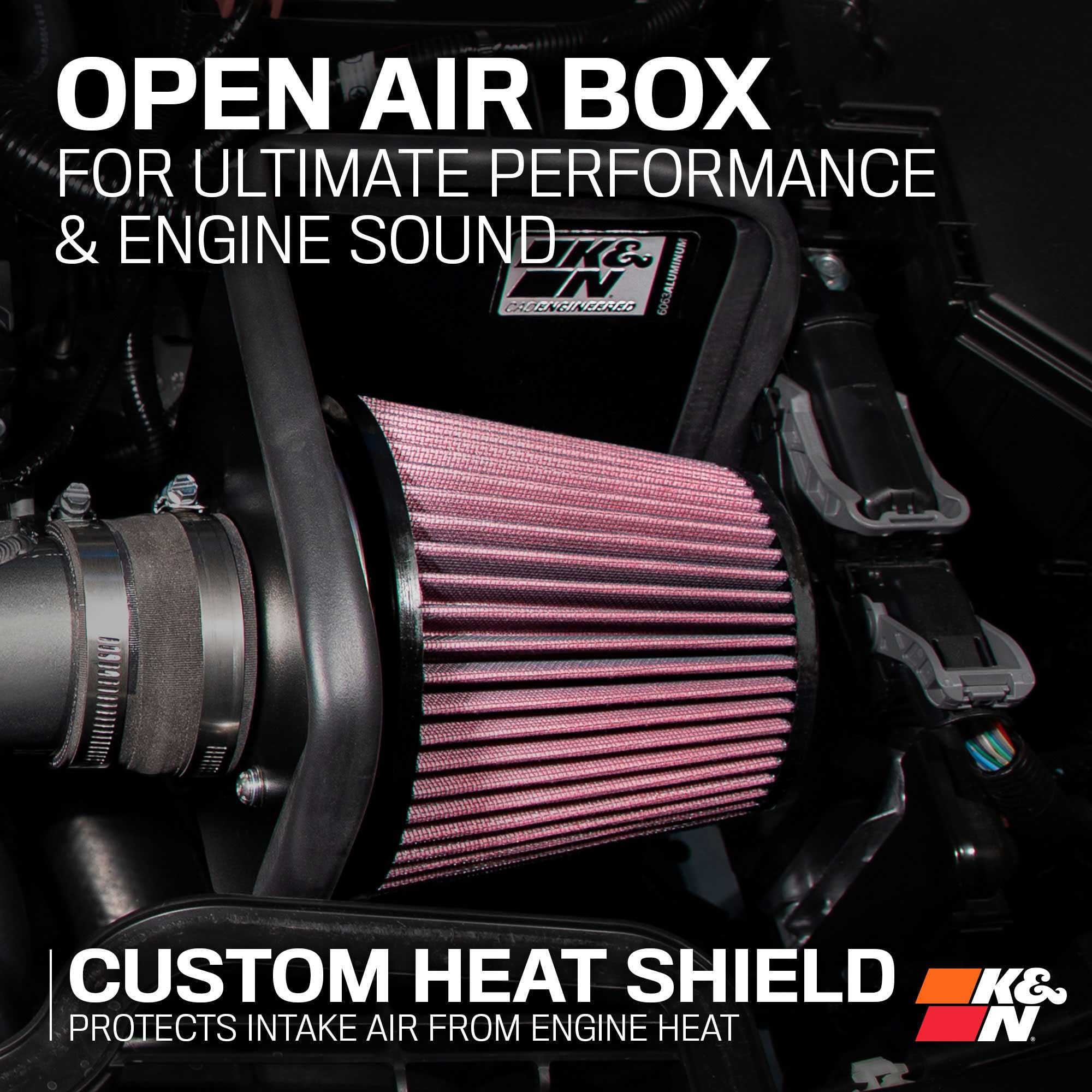 K&N Cold Air Intake System: High-Flow Air Filter, Increase Performance & Acceleration: Compatible with 2023-2025 Acura/Honda: Integra, Accord, Civic, 69-1509TC - Image 6