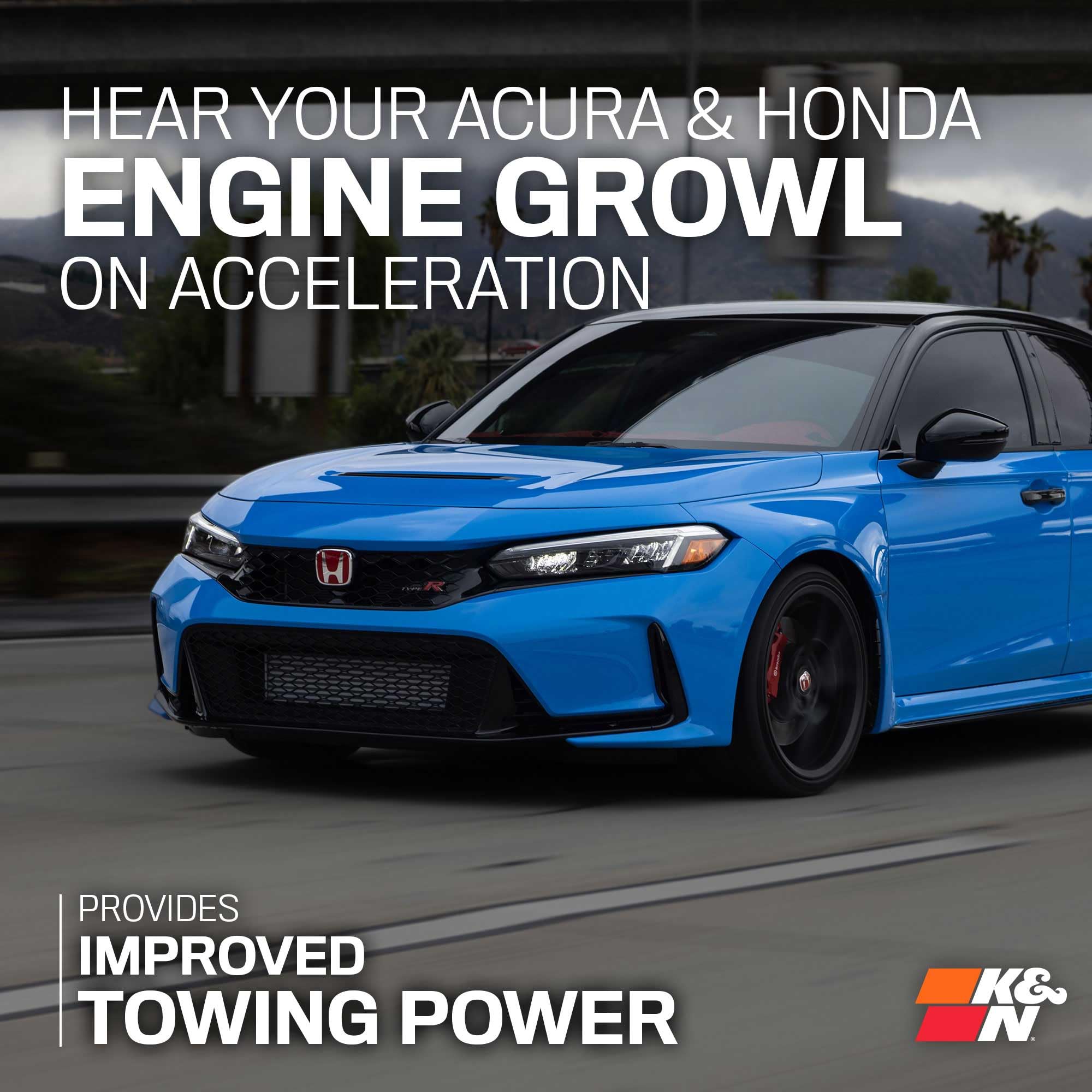 K&N Cold Air Intake System: High-Flow Air Filter, Increase Performance & Acceleration: Compatible with 2023-2025 Acura/Honda: Integra, Accord, Civic, 69-1509TC - Image 7