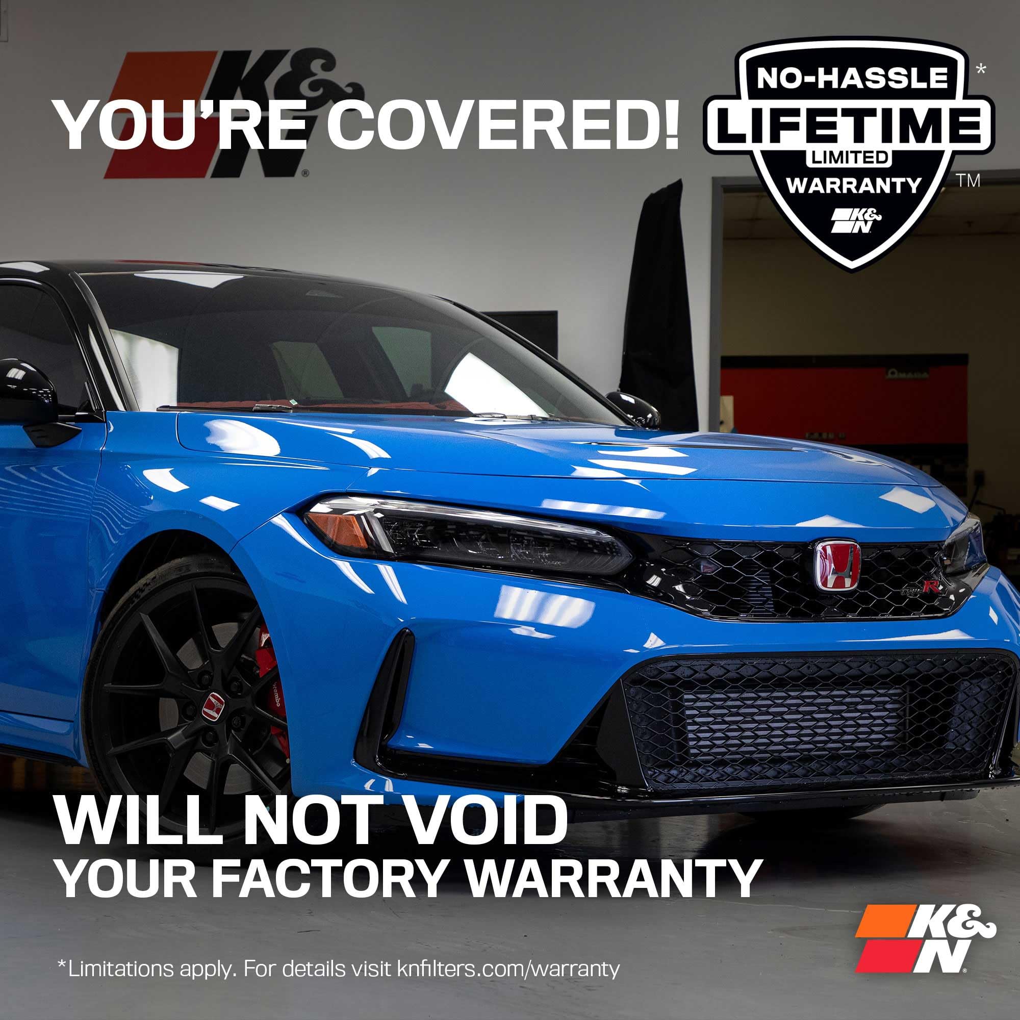 K&N Cold Air Intake System: High-Flow Air Filter, Increase Performance & Acceleration: Compatible with 2023-2025 Acura/Honda: Integra, Accord, Civic, 69-1509TC - Image 9