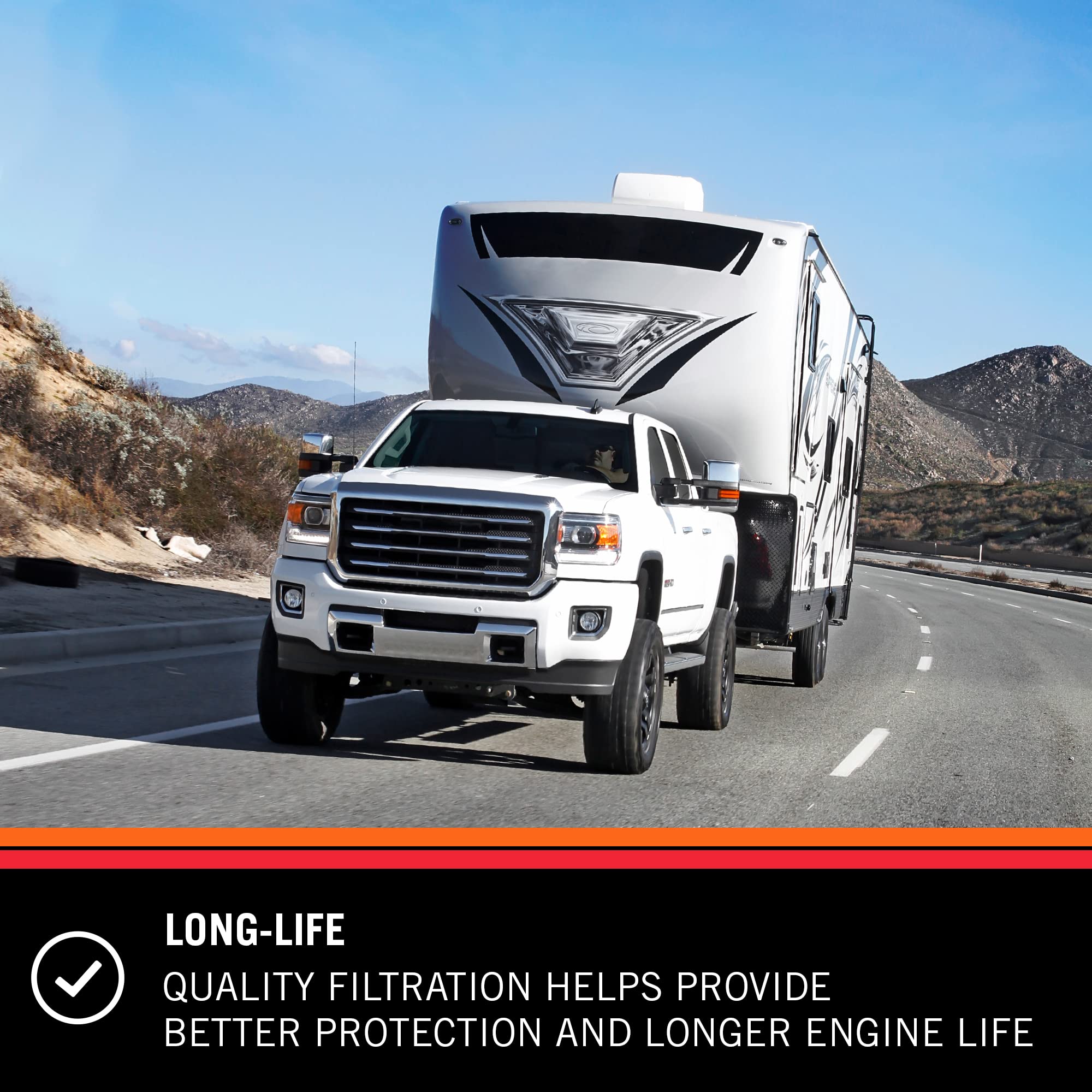 K&N Diesel Fuel Filter: Performance Fuel Filter, Premium Engine Protection, Compatible with 2003-2007 Ford Truck 6.0L Powerstroke Diesel Engines, PF-4100 - Image 4