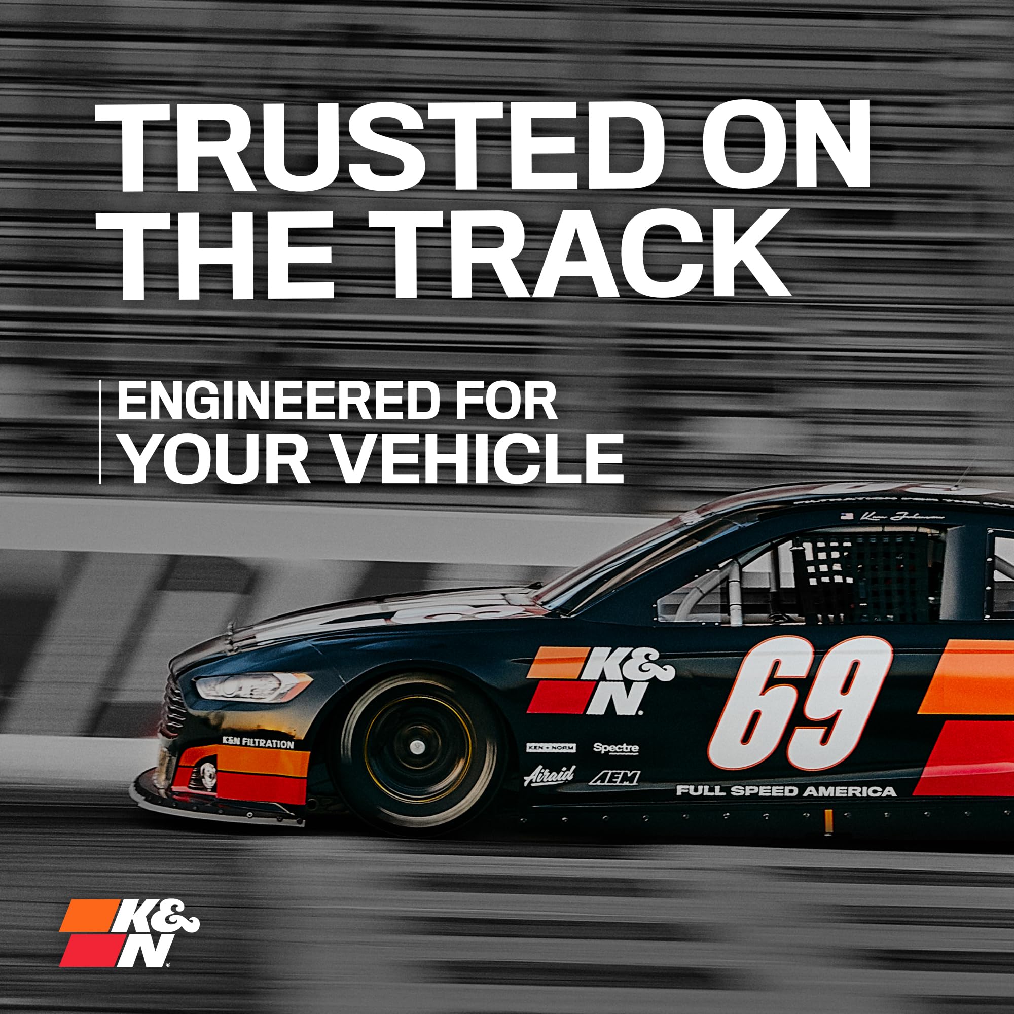 K&N High-Flow Original Lifetime Engine Air Filter: Increase Power: Premium, Washable: Compatible with 2012-2020 Infiniti/Mercedes Benz: (See Product Description for Select Models), 33-2995 - Image 4