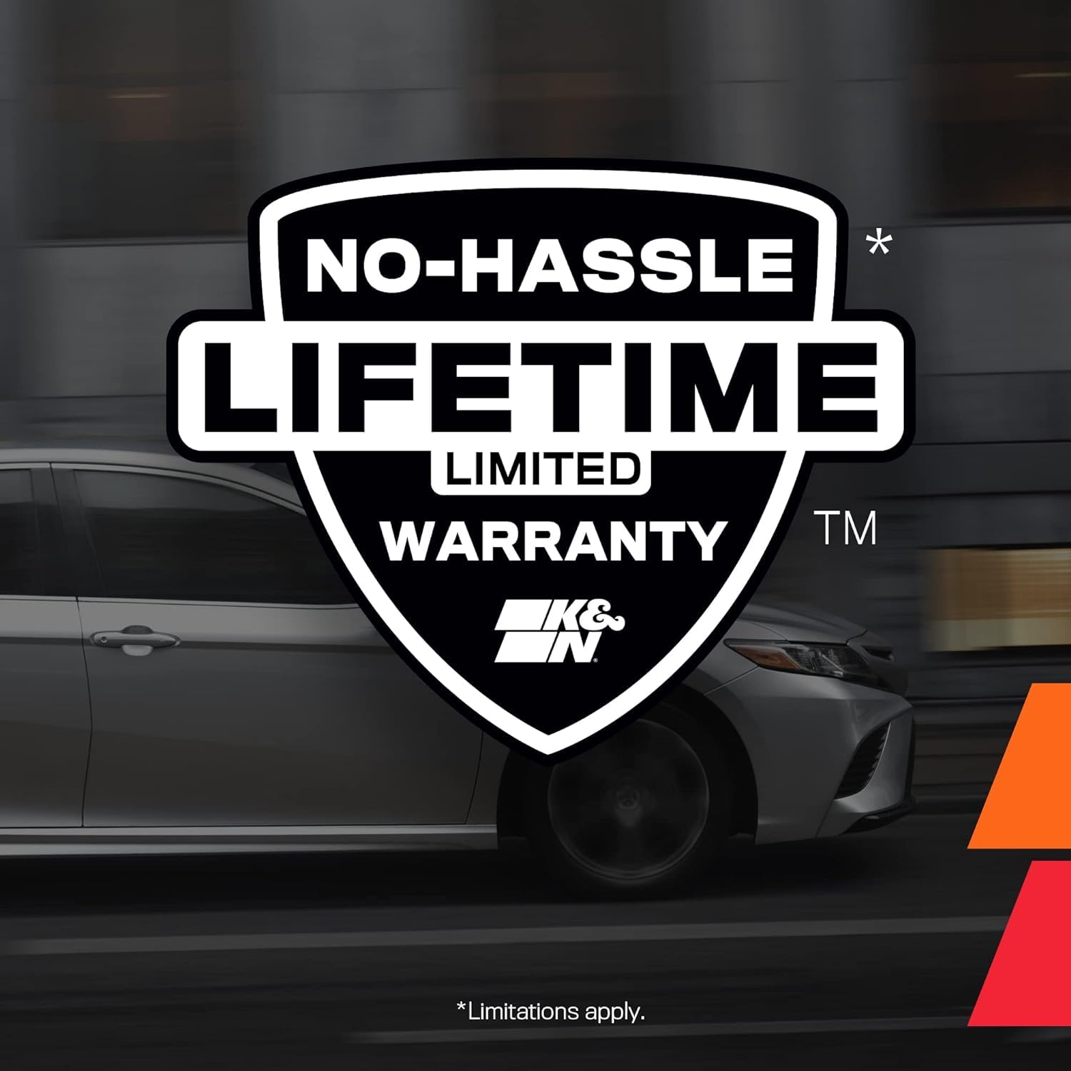 K&N High-Flow Original Lifetime Engine Air Filter: Increase Power: Premium, Washable: Compatible with 2007-2011 Acura: CSX, Civic SI, Element, 33-2343 - Image 9