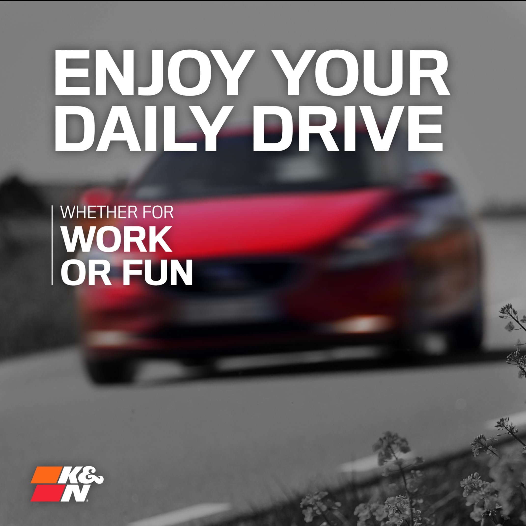 K&N High-Flow Original Lifetime Engine Air Filter: Increase Power & Accerlation, Washable, Premium: Compatible with 2012-2019 FIAT: 500, 500 Abarth, 33-2487 - Image 5