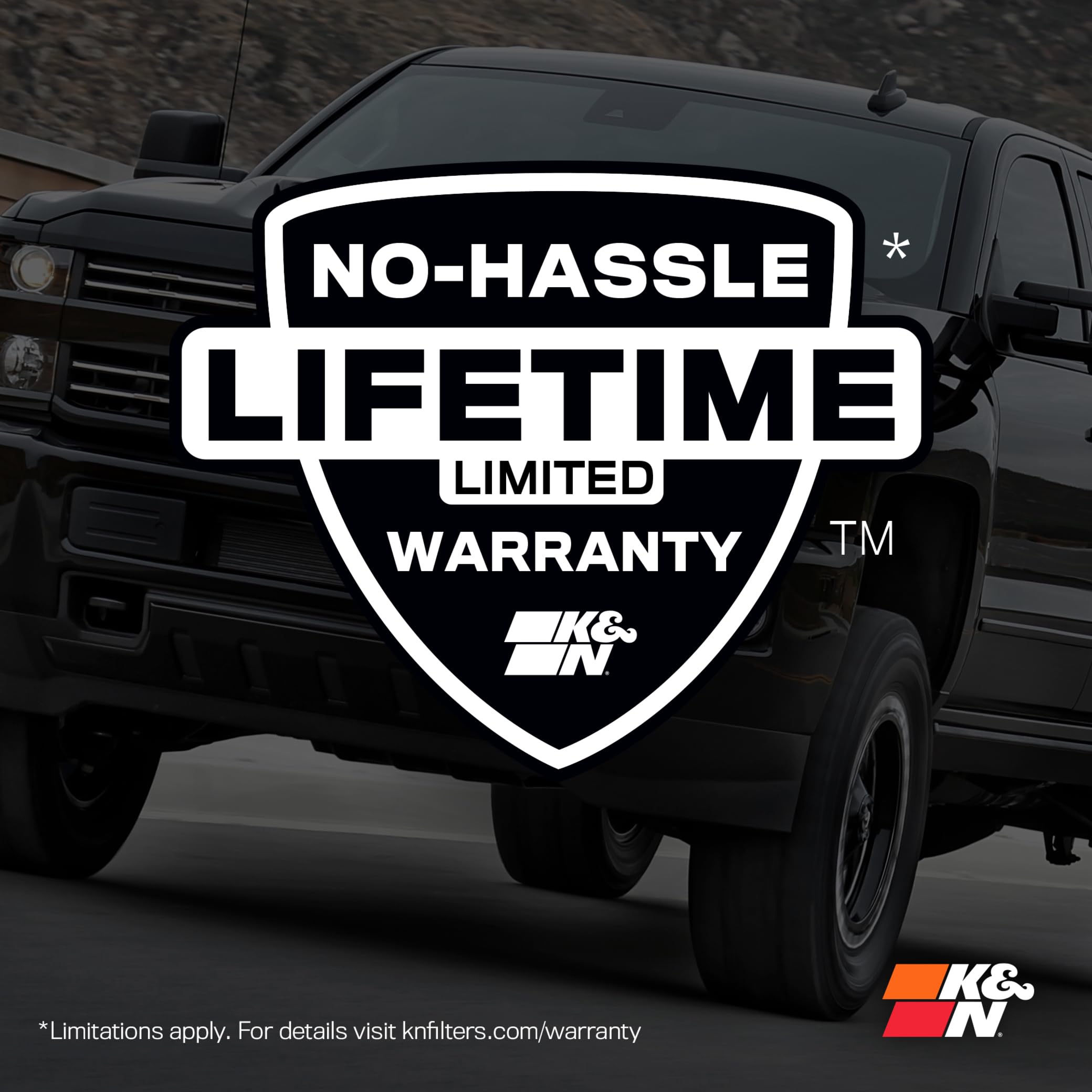 K&N High-Flow Original Lifetime Engine Air Filter: Increase Power: Premium, Washable: Compatible with 2022-2025 TOYOTA: Sequoia, Tundra, 33-5129 - Image 8