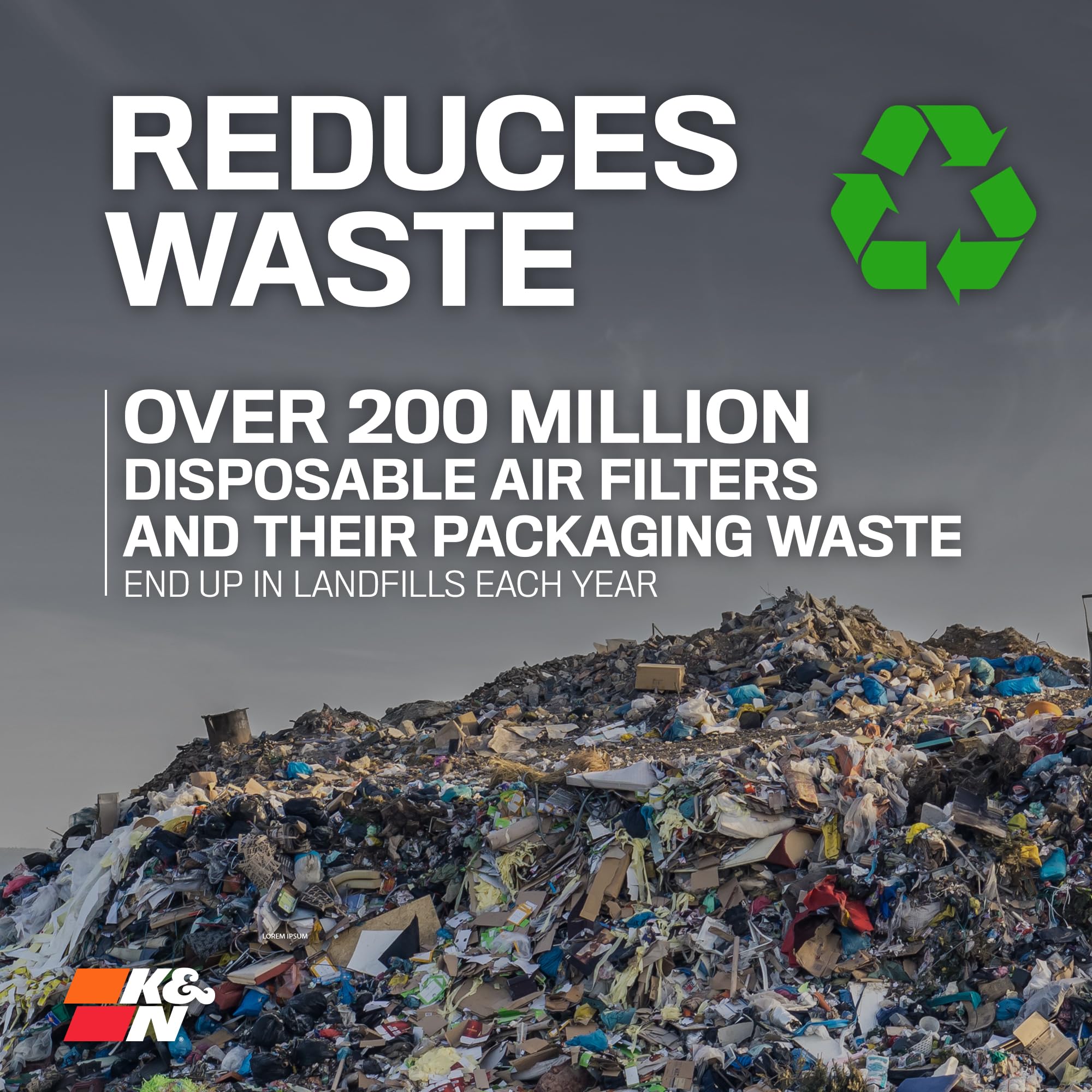 K&N High-Flow Original Lifetime Universal Clamp-On Air Filter: High Performance, Premium, Washable: Flange Diameter: 4 In, Filter Height: 9 In, Flange Length: 1.75 In, Shape: Round Tapered, RE-0870 - Image 9