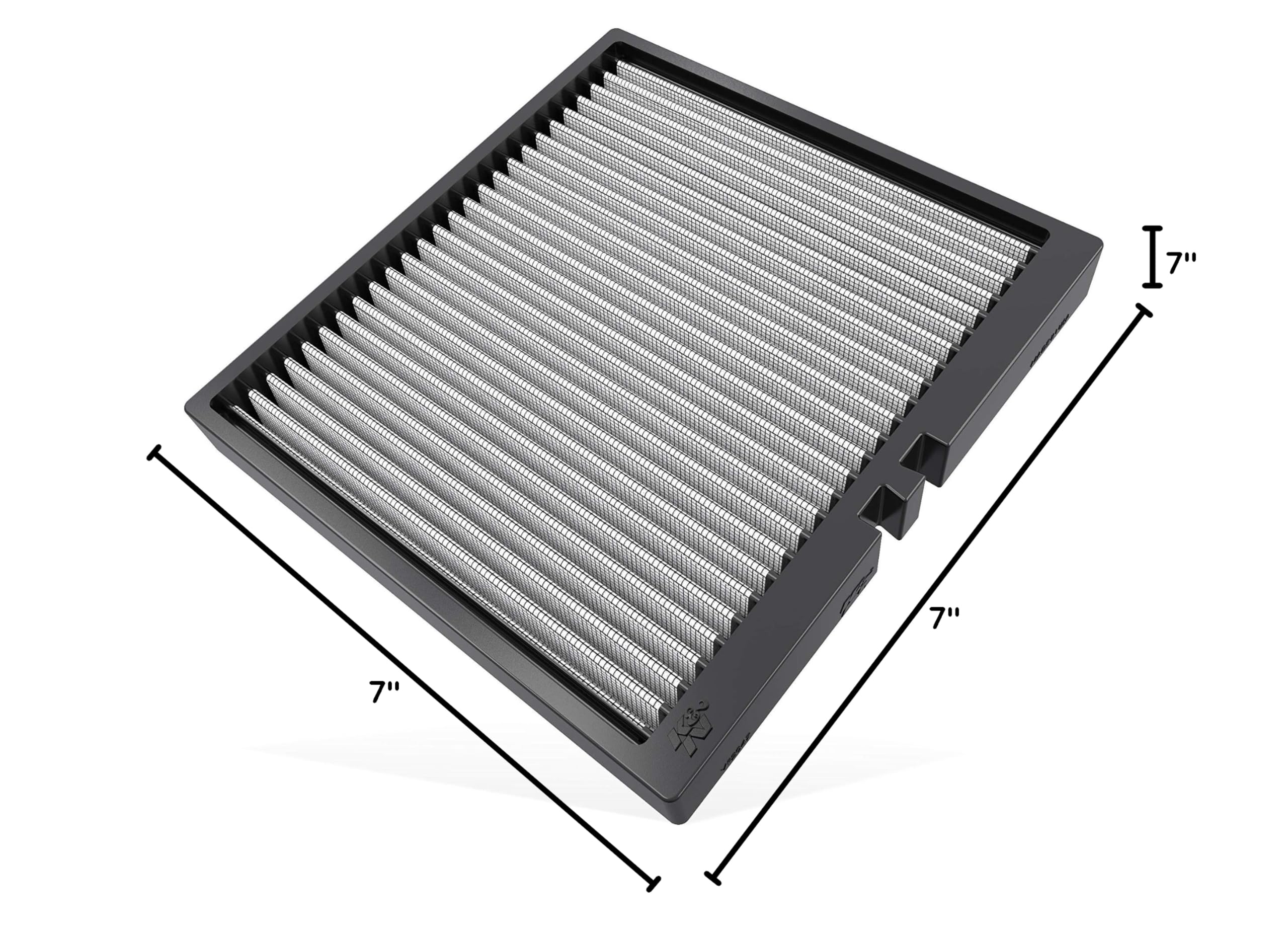 K&N LIFETIME Cabin Air Filter: Premium, Washable, Clean Air for your Cabin: Compatible with 2013-2024 AUDI: A3, Q2, S3, TT, VF2047 - Image 12
