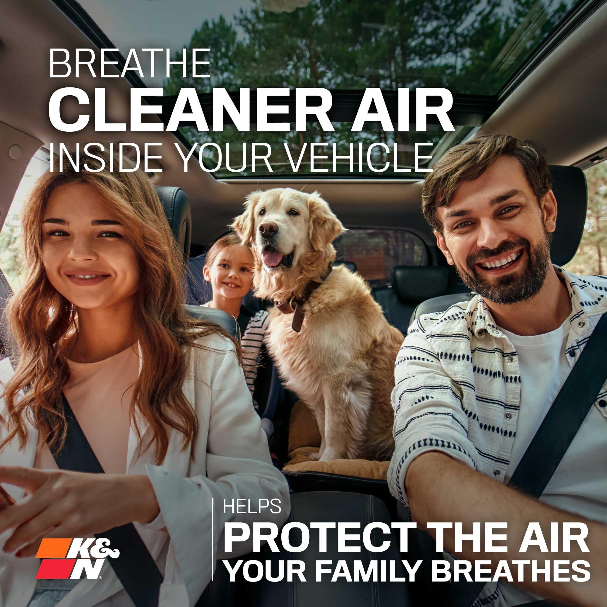 K&N LIFETIME Cabin Air Filter: Premium, Washable, Clean Air for your Cabin: Compatible with 2013-2024 AUDI: A3, Q2, S3, TT, VF2047 - Image 3