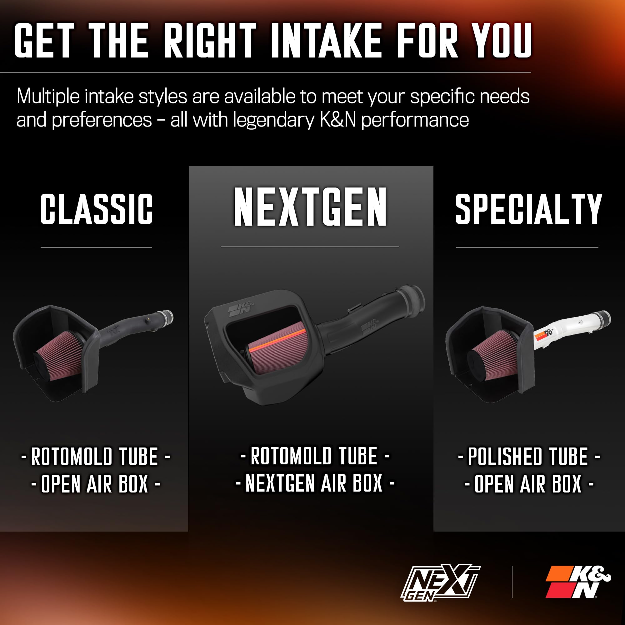 K&N NextGen Cold Air Intake System: High-Flow Cotton Filter: Compatible with 2025 RAM 1500; 50-1598 - Image 11