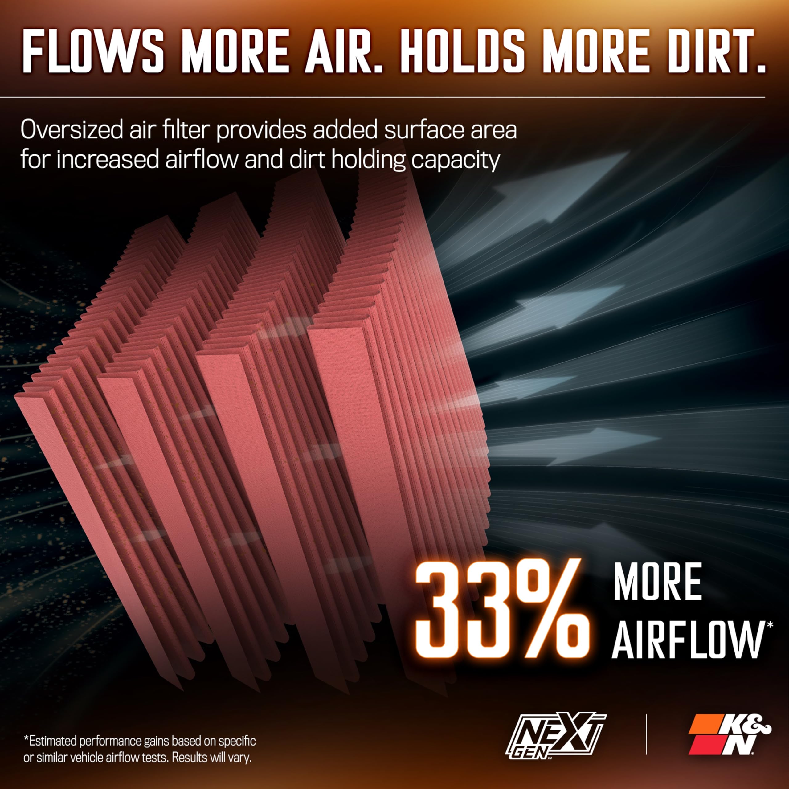 K&N NextGen Cold Air Intake System: High-Flow Cotton Filter: Compatible with 2025 RAM 1500; 50-1598 - Image 4