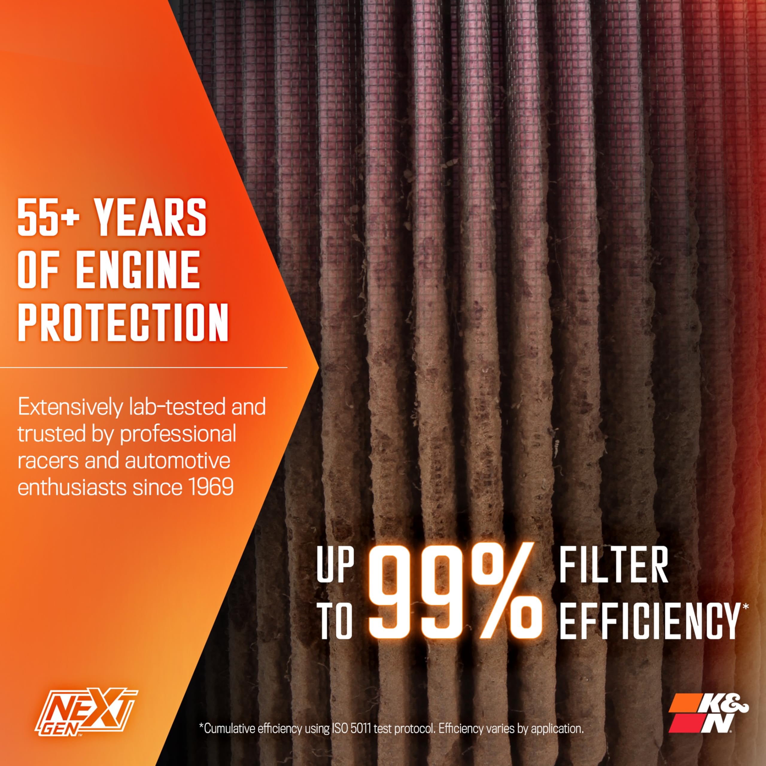 K&N NextGen Cold Air Intake System: High-Flow Cotton Filter: Compatible with 2025 RAM 1500; 50-1598 - Image 7