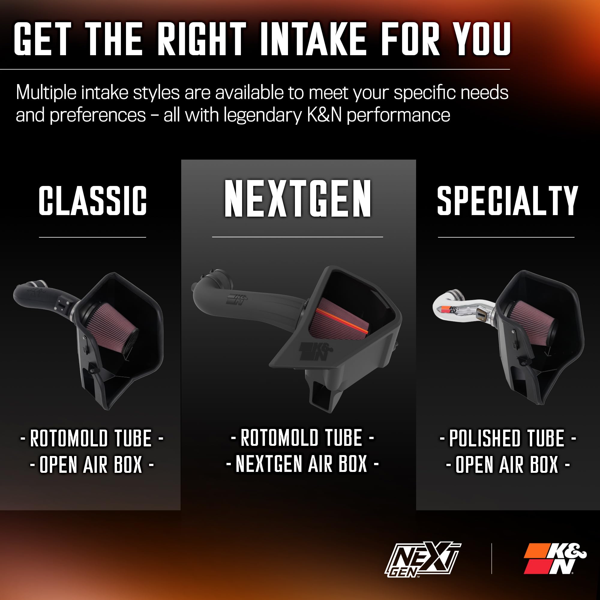 K&N NextGen Cold Air Intake System: High-Flow Cotton Filter: Compatible with 2019-2025 CADILLAC/CHEVROLET/GMC Escalade; Silverado 1500; Suburban; Tahoe; Sierra 1500; Yukon; Yukon XL; 50-3110 - Image 12